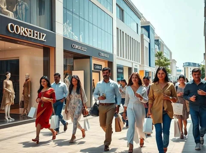 Share of luxury retail in India rises by 120% in Q1, FY25: CBRE